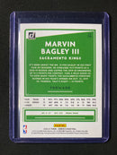 2020-21 Panini Donruss Marvin Bagley III Orange Laser