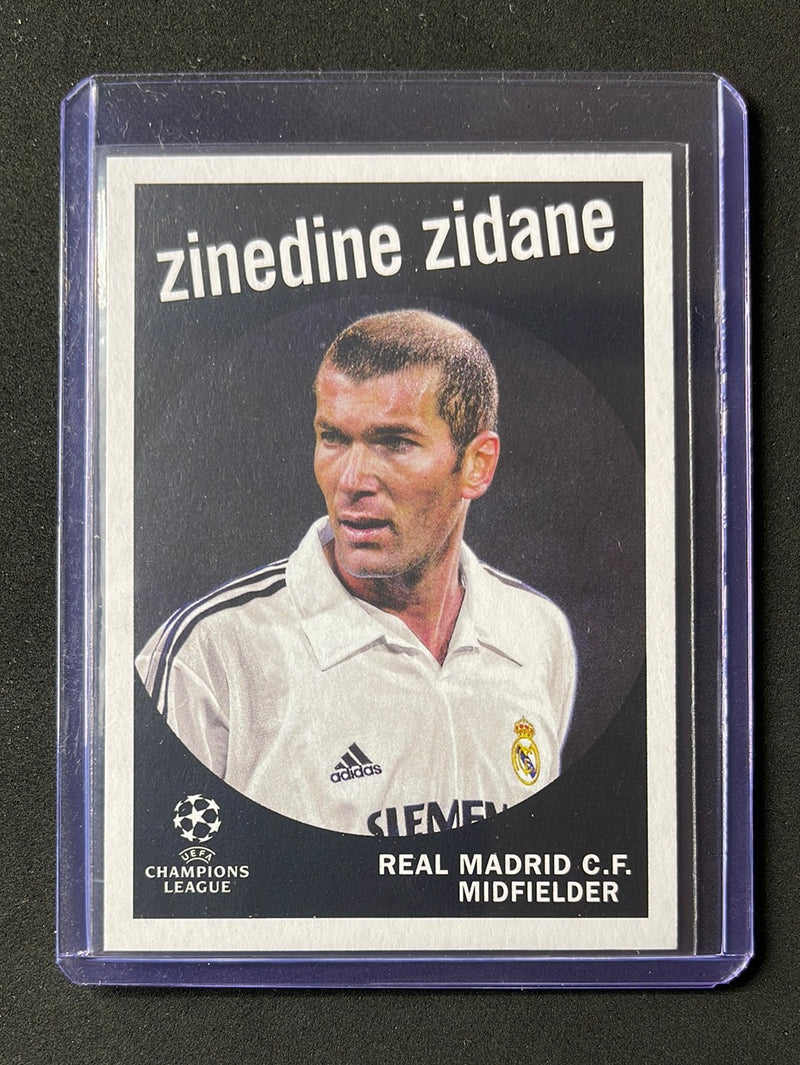 2022-23 Topps UEFA Club Competitions Zinedine Zidane 1959 Topps Set