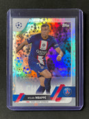 2022-23 Topps UEFA Club Competitions Kylian Mbappe Starball Foil