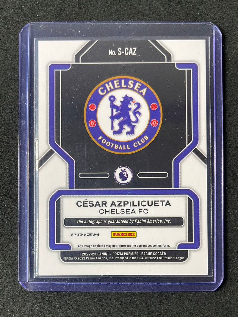 2022-23 Prizm Premier League Cesar Azpilicueta Signatures Breakaway