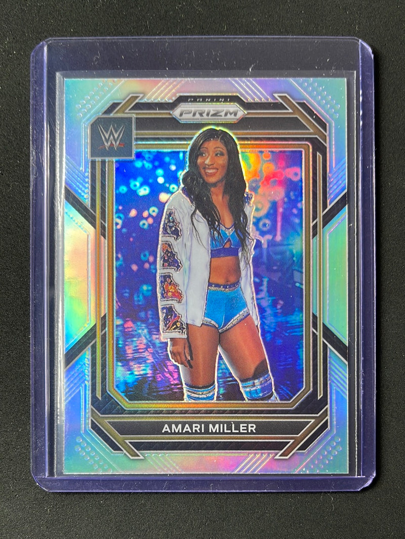 2023 Prizm WWE Amari Miller Silver Prizm
