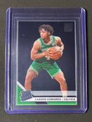 2019-20 Panini Clearly Donruss Carsen Edwards