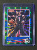 2020-21 Panini Donruss Marcus Morris Sr Green Laser