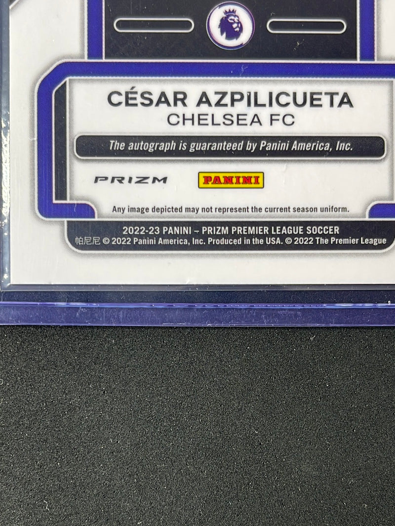 2022-23 Prizm Premier League Cesar Azpilicueta Signatures Breakaway