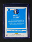 2020-21 Panini Donruss Tyrell Terry Orange Laser
