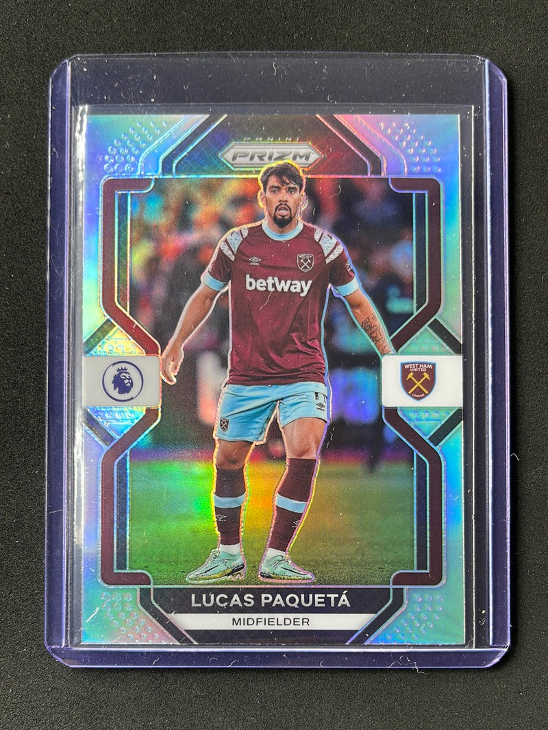 2022-23 Prizm Premier League Lucas Paqueta Silver Prizm