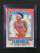 2020-21 Panini Donruss Shai Gilgeous-Alexander Franchise Features