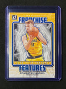 2020-21 Panini Donruss Domantis Sabonis Franchise Features