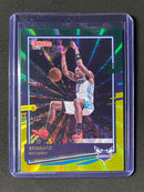 2020-21 Panini Donruss Bismack Biyombo Green Yellow Laser