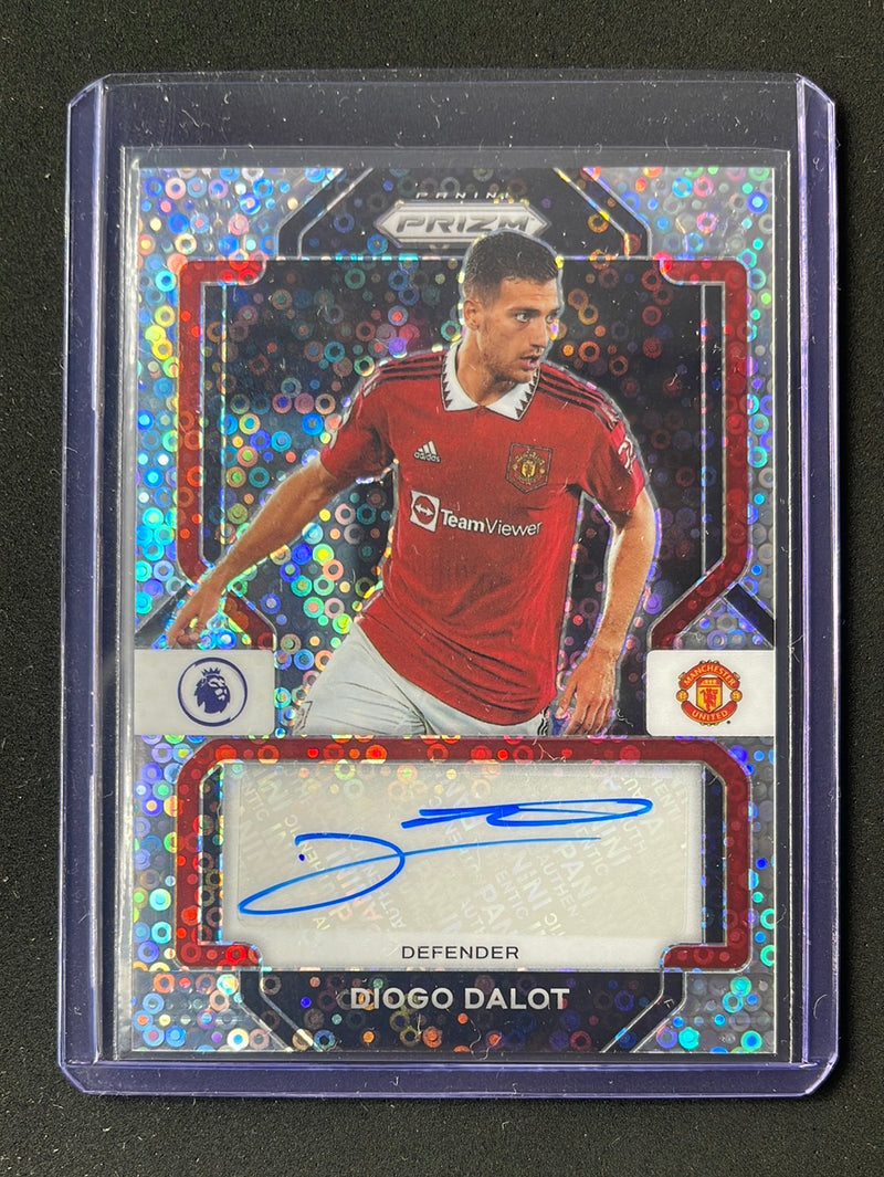 2022-23 Prizm Premier League Diogo Dalot Signatures Breakaway