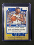 2020-21 Panini Donruss Zion Williamson Franchise Features