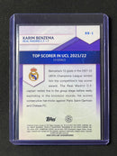 2022-23 Topps UEFA Club Competitions Karim Benzema Best Of The Best