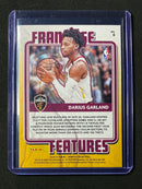 2020-21 Panini Donruss Darius Garland Franchise Features