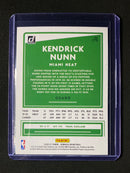 2020-21 Panini Donruss Kendrick Nunn Orange Laser