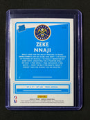 2020-21 Panini Donruss Zeke Nnaji Orange Laser