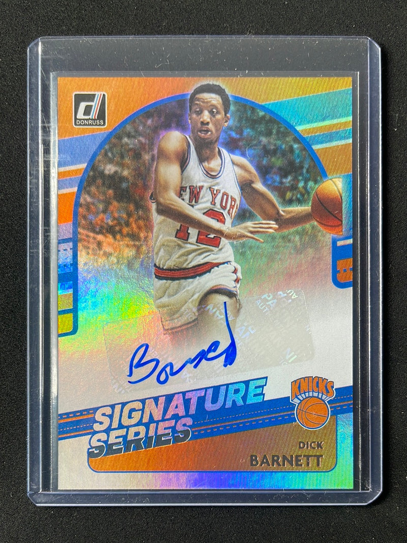 2020-21 Panini Donruss Dick Barnett Signature Series