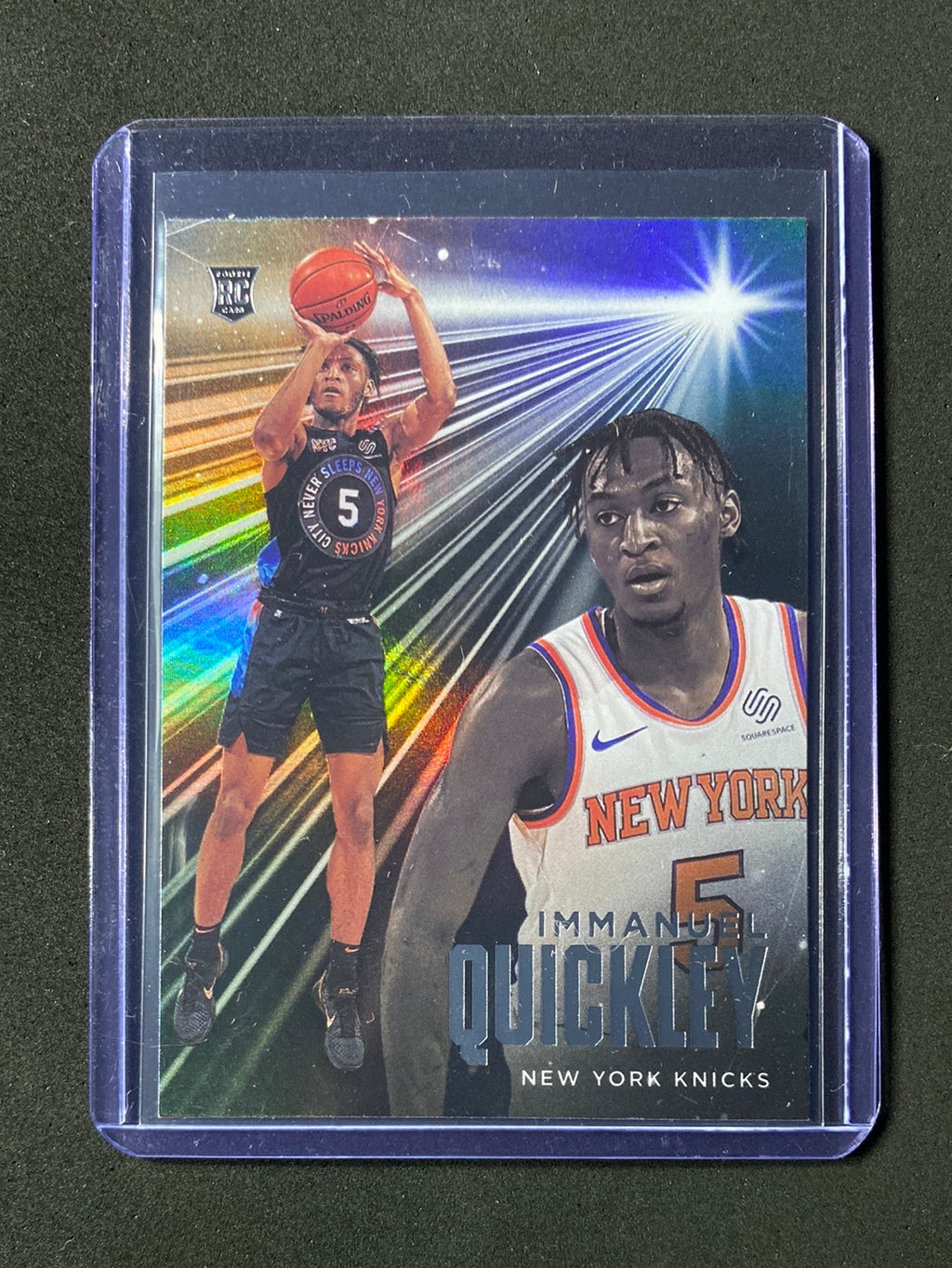 Immanuel Quickley New York Knicks 2020-21 Panini Chronicles 
