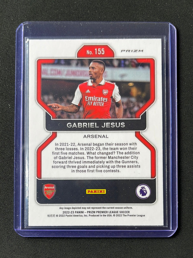 2022-23 Prizm Premier League Gabriel Jesus Breakaway Prizm