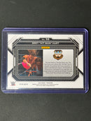 2023 Prizm WWE Bret "Hit Man" Hart Ruby Wave Prizm