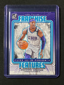 2020-21 Panini Donruss Devonte Graham Franchise Features