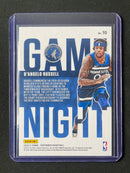 2020-21 Panini Contenders D'Angelo Russell Game Night