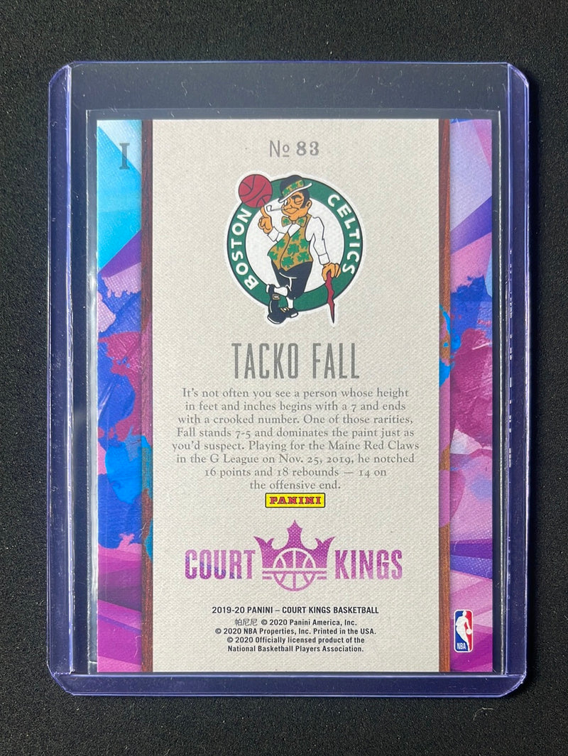 2019-20 Panini Court Kings Tacko Fall Rookies I