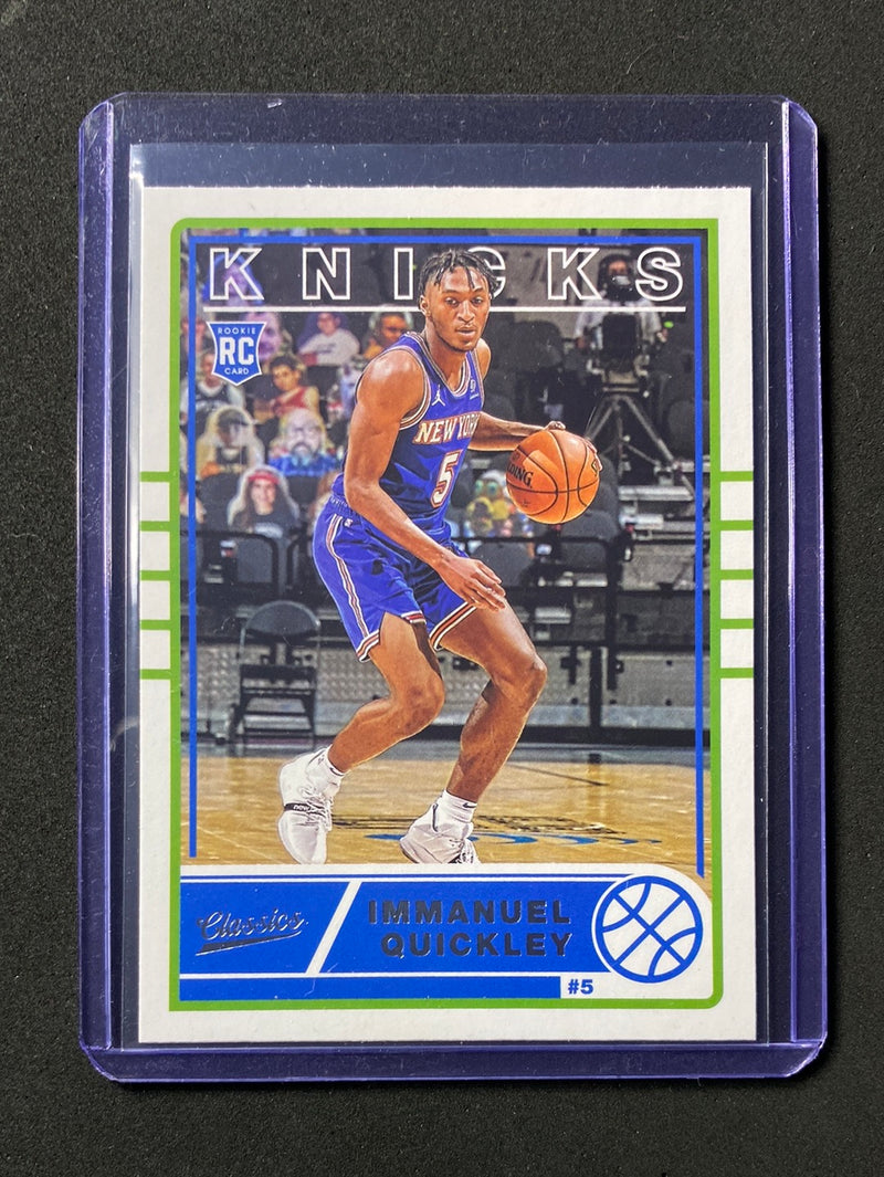 2020-21 Panini Chronicles Immanuel Quickley Classics