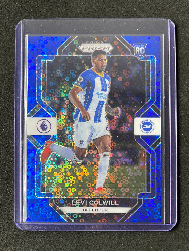 2022-23 Prizm Premier League Levi Colwill Blue Breakaway Prizm 66/75