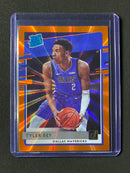 2020-21 Panini Donruss Tyler Bey Orange Laser