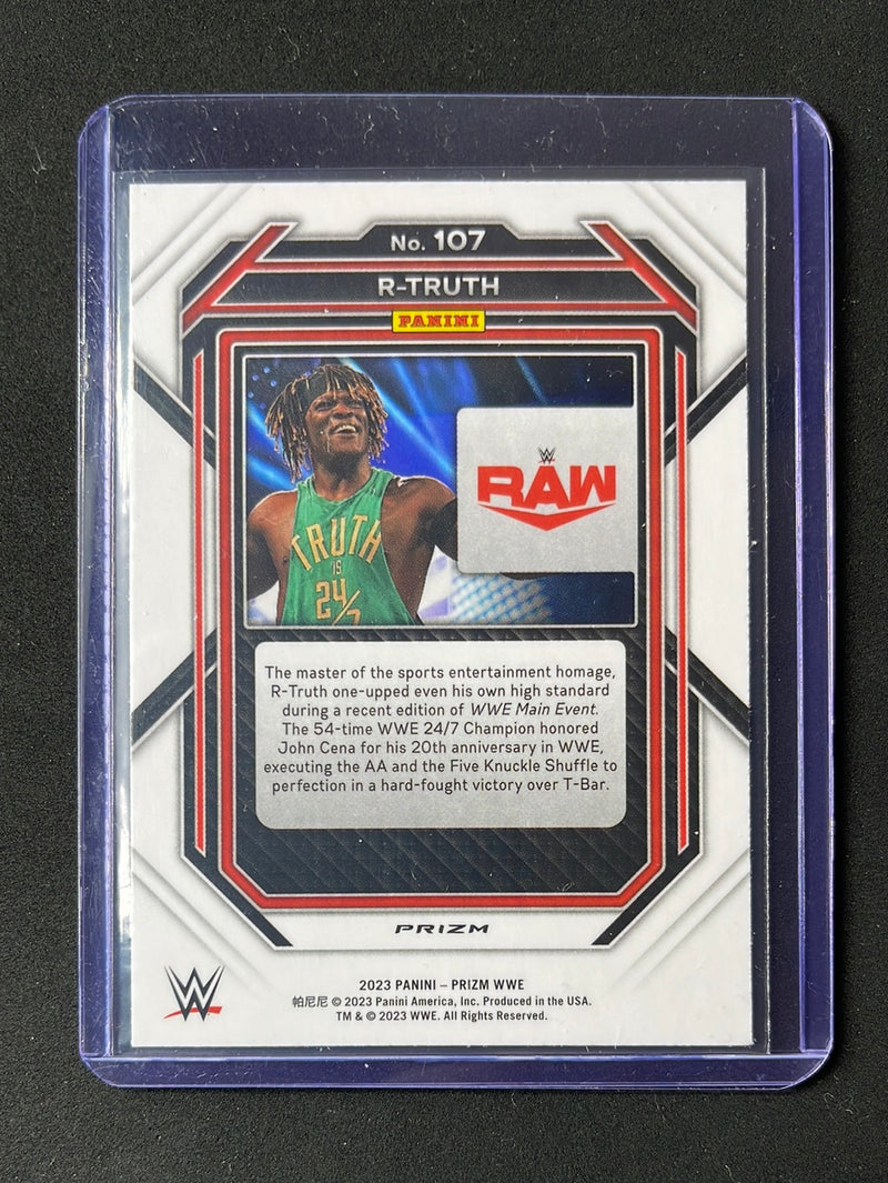 2023 Prizm WWE R-Truth Silver Prizm