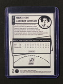 2021-22 Panini NBA Hoops Cameron Johnson Neon Green