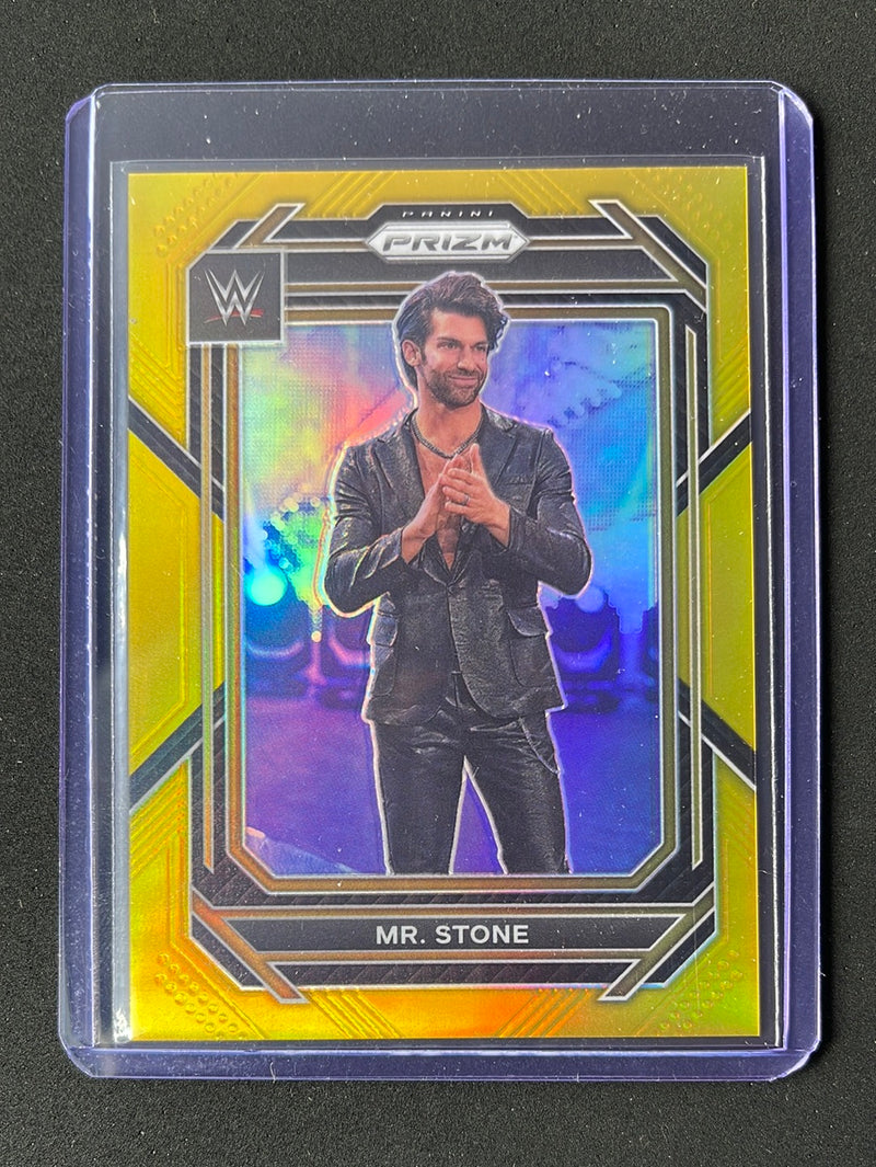 2023 Prizm WWE Mr Stone Gold Prizm 10/10