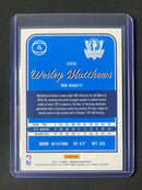 2016-17 Panini Donruss Wesley Matthews Orange Holo Laser