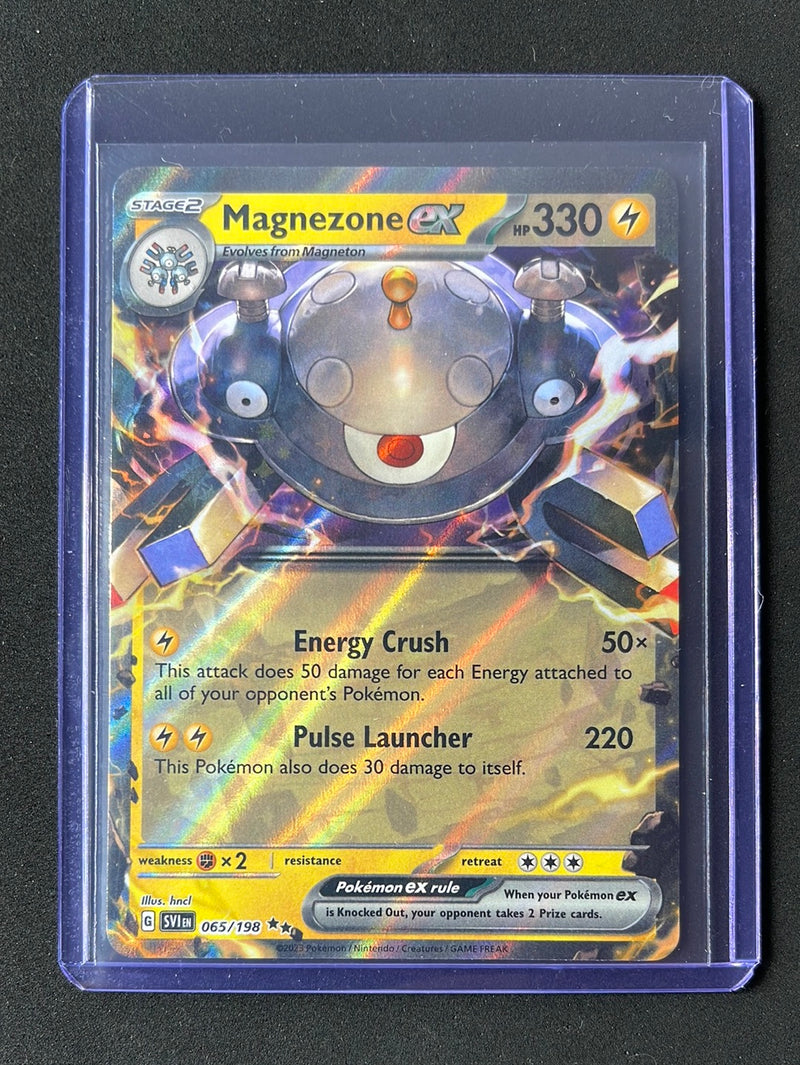 Pokemon TCG Scarlet & Violet Magnezone EX 65/198