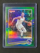 2020-21 Panini Donruss Jordan Poole Green Flood