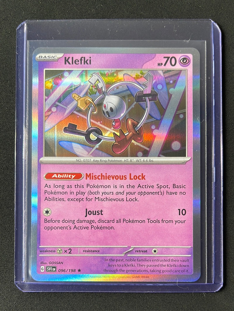 Pokemon TCG Scarlet & Violet Klefki Holo 96/198