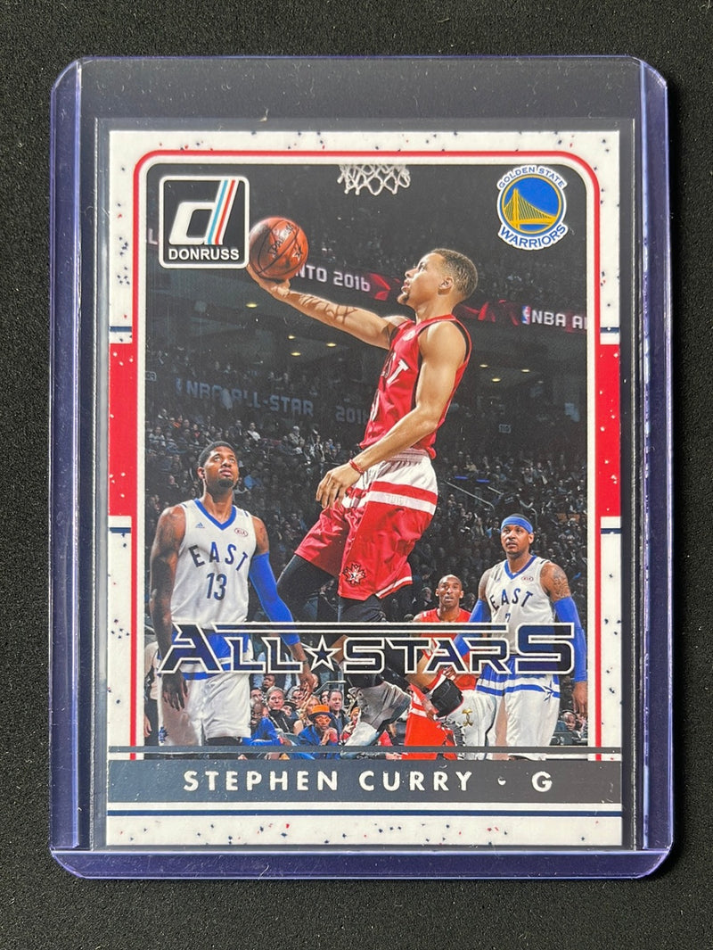 2016-17 Panini Donruss Stephen Curry All Stars