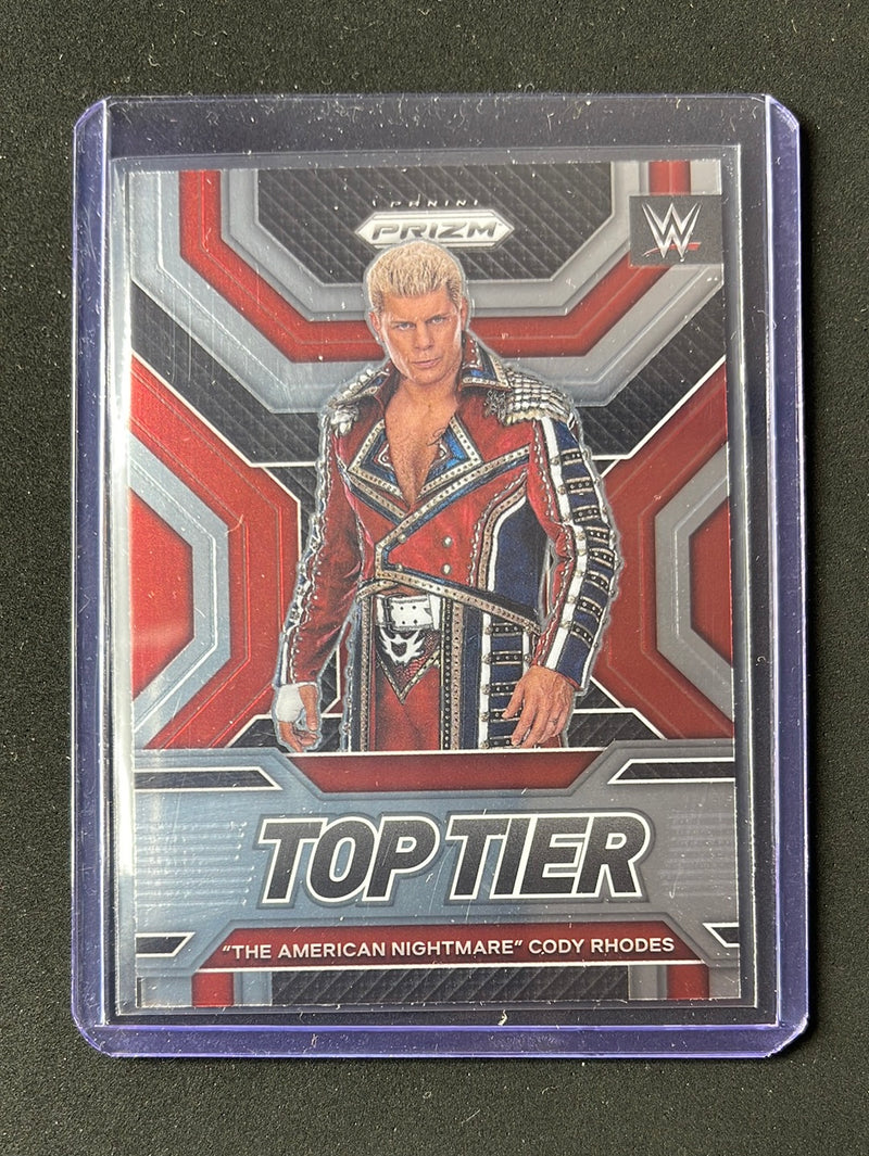 2023 Prizm WWE "The American Nightmare" Cody Rhodes Top Tier