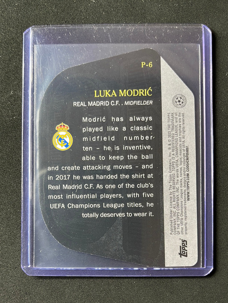 2022-23 Topps UEFA Club Competitions Luka Modric Perfection 10