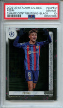 2022-23 Topps Stadium Club Competitions Pedri Championship Contributions Black 6/10