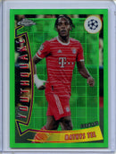 2022-23 Topps Chrome UEFA Mathys Tel Youthquake Green Refractor 99/99