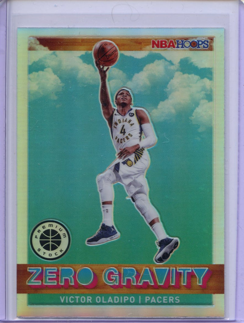 2019-20 Hoops Premium Victor Oladipo Zero Gravity Silver