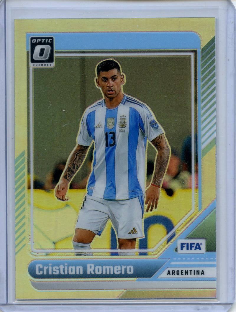 2024-25 Donruss Cristian Romero Optic Holo