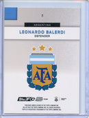 2026 Topps Argentina Team Set Leonardo Balerdi First Team Halo Foil