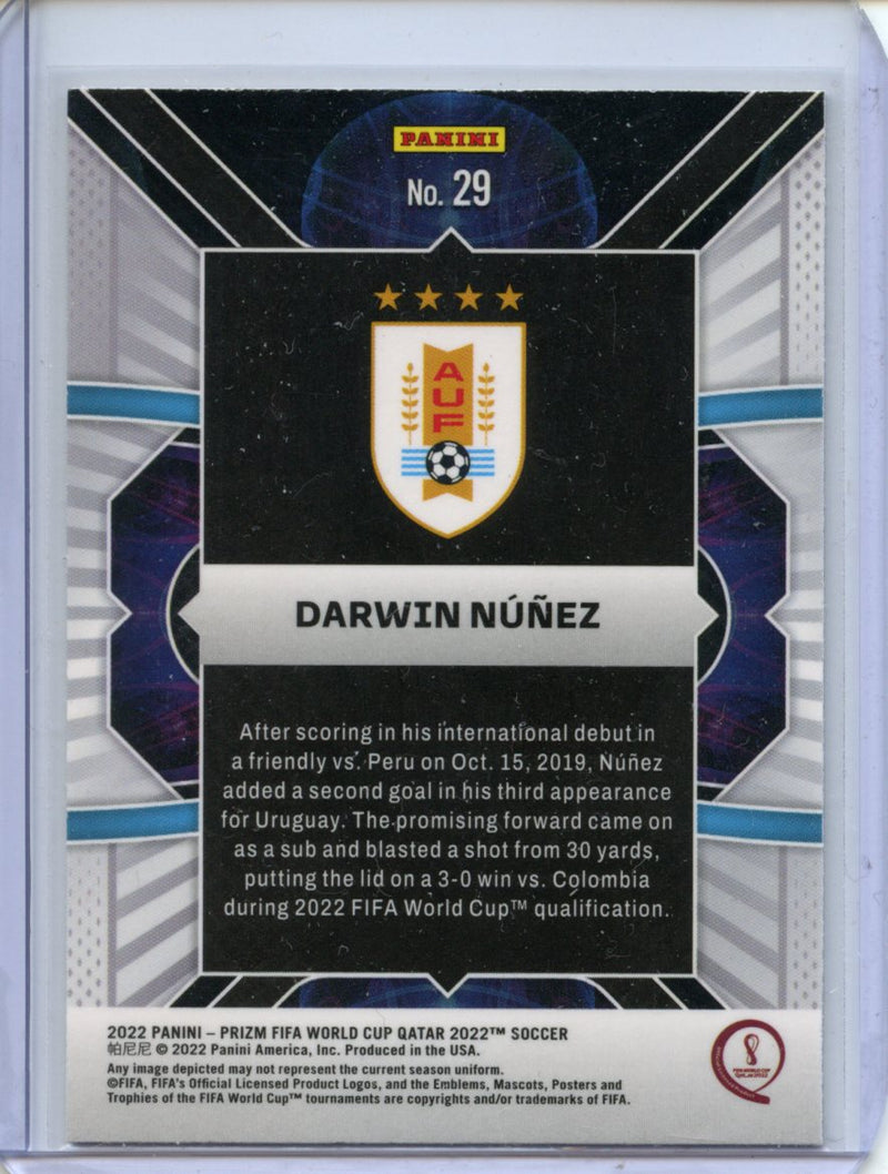 2022 Panini Prizm FIFA World Cup Qatar Darwin Nunez Phenomenon