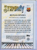 2024-25 Topps Finest UEFA Ronaldinho Symphony