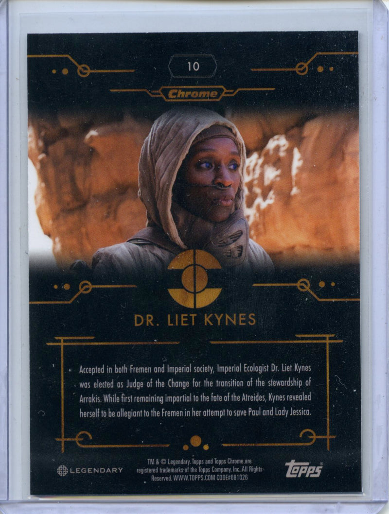2024 Topps Dune Chrome Dr. Liet Kynes Refractor