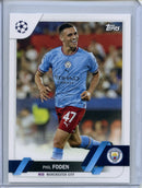 2022-23 Topps UEFA Club Competitions Phil Foden