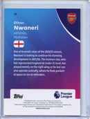 2026 Topps Chrome Premier League Ethan Nwaneri RayWave