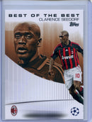 2024-25 Topps UEFA CC Clarence Seedorf Best Of The Best